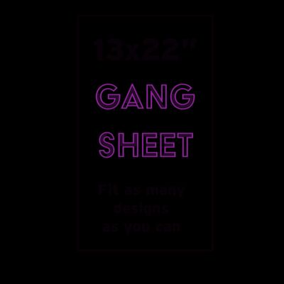 Full Color Transfer Gang Sheet Thumbnail