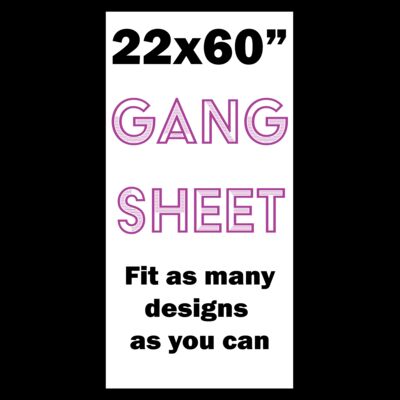 Full Color DTF Gang Sheet 22x60" Thumbnail