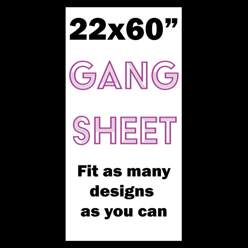 Full Color DTF Gang Sheet 22x60" Thumbnail
