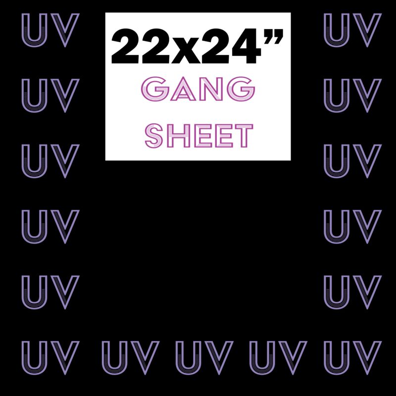 UV DTF Gang Sheet 22x24" Thumbnail